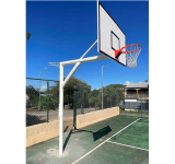 Dutch Quarter Community Court gets  hoops restored and netball added